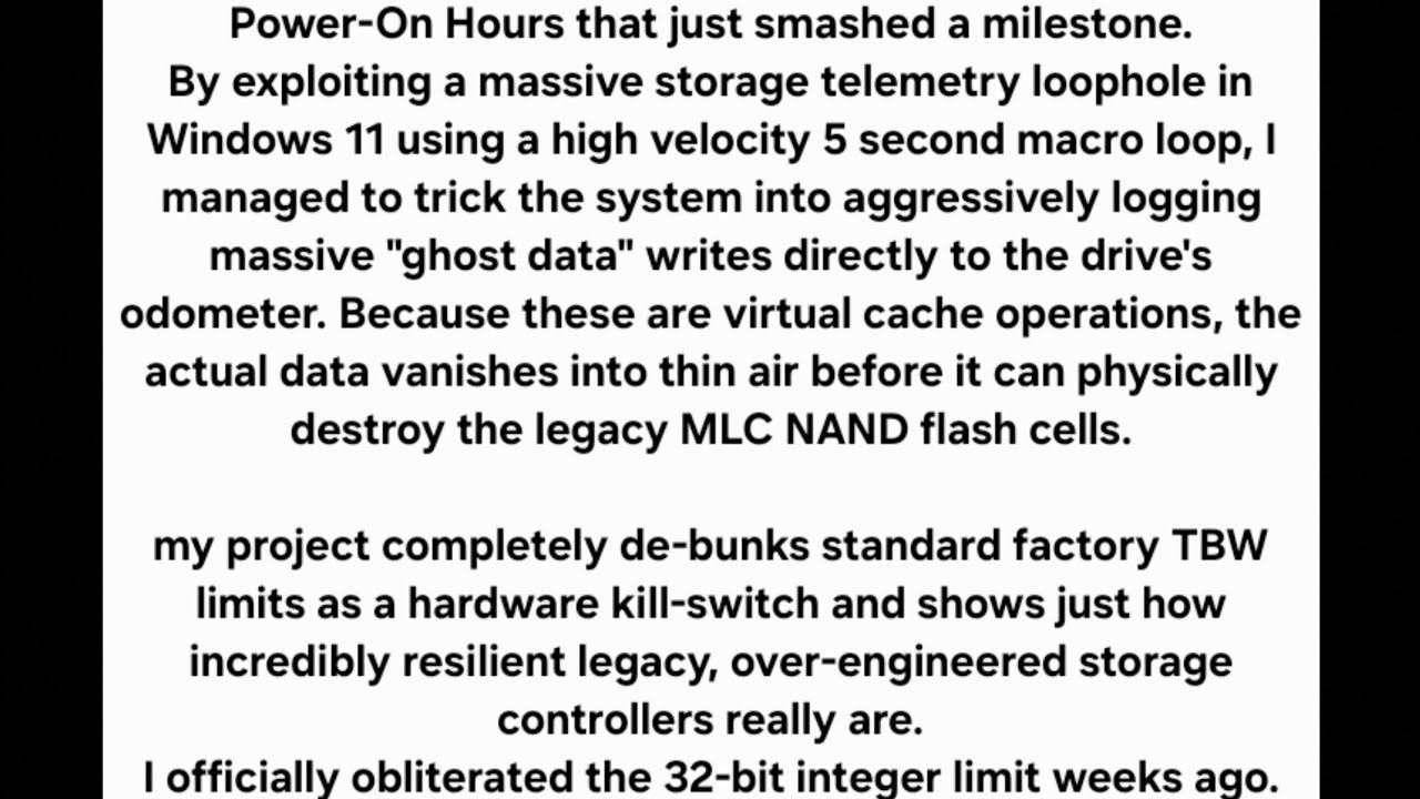 I forced a 16-Year-Old 64GB SSD to write 1 PETABYTE (And it didn't die)