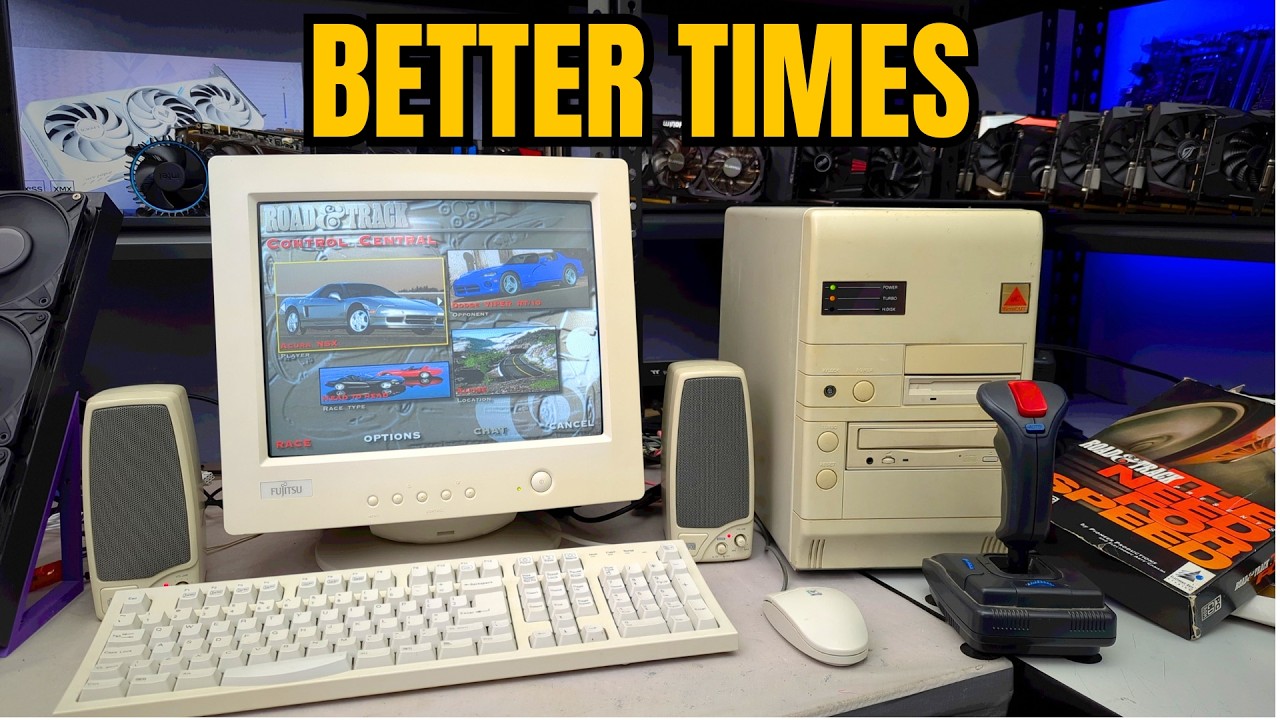 PC Prices Got Stupid… So I Tried Gaming Like It Was 1996