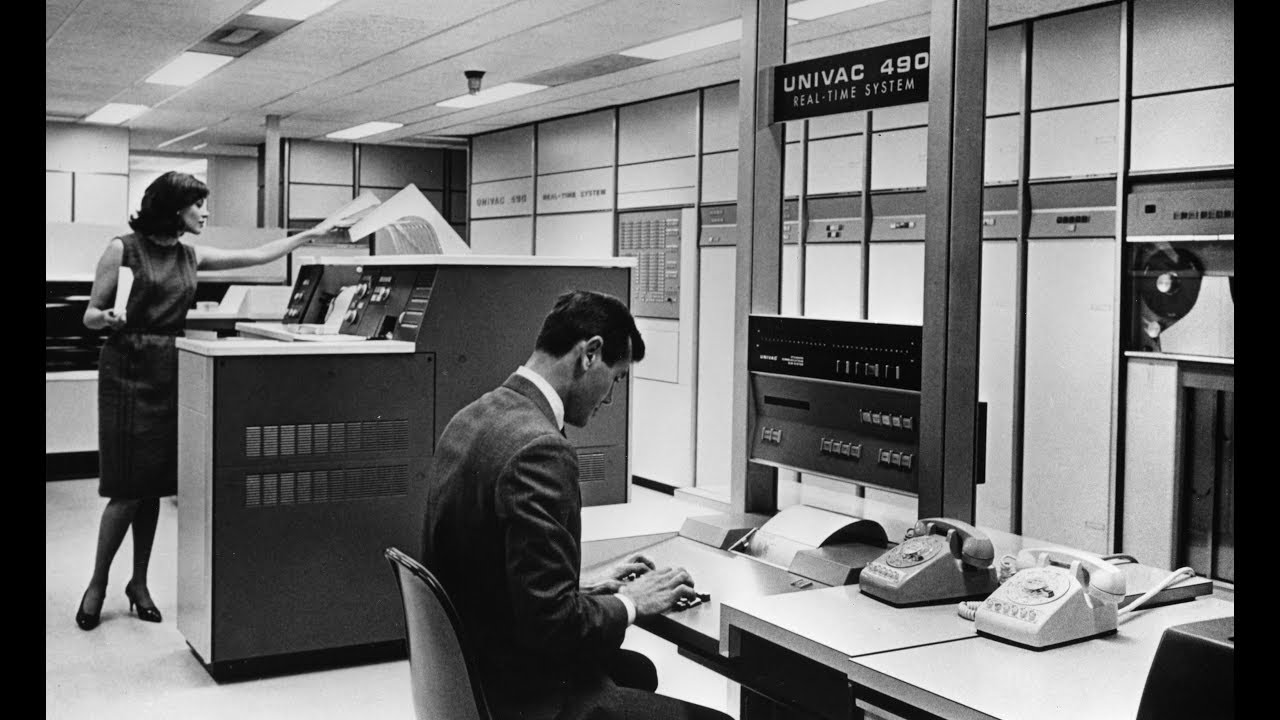 1960's  Sperry Rand Univac NASA Apollo Computer History 1230, 494, NASCOM, IBM, Australia, Unisys