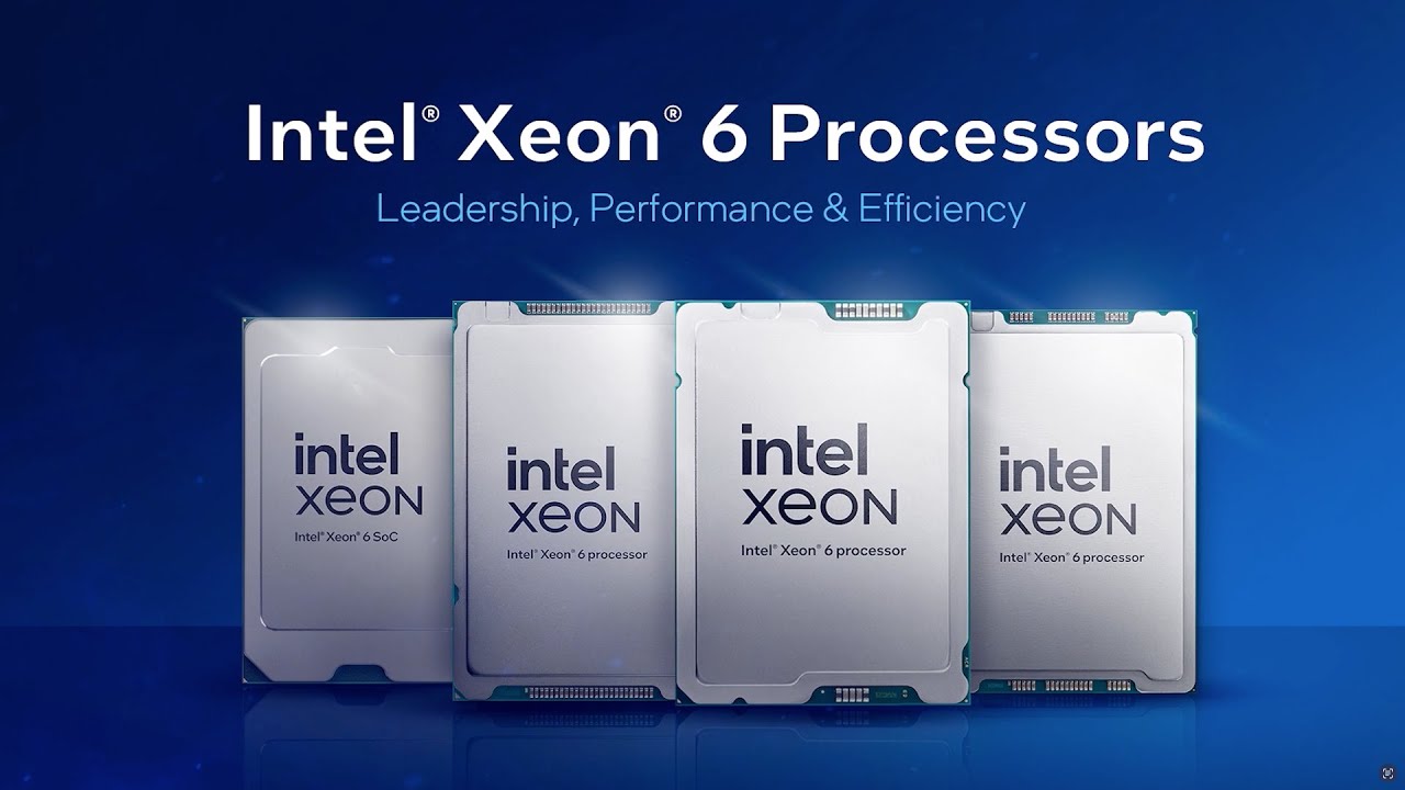 Introducing Intel Xeon 6 Processors for Leadership AI and Networking Solutions