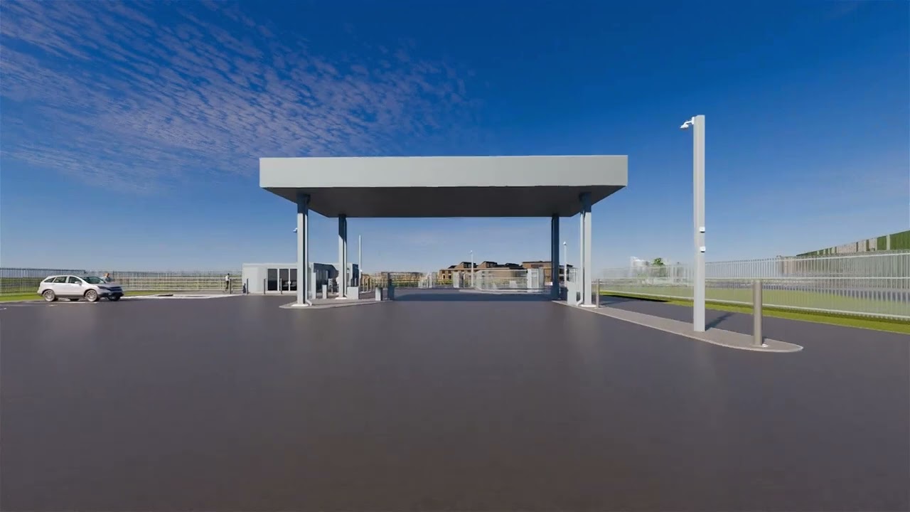 Google UK Data Centre Flythrough