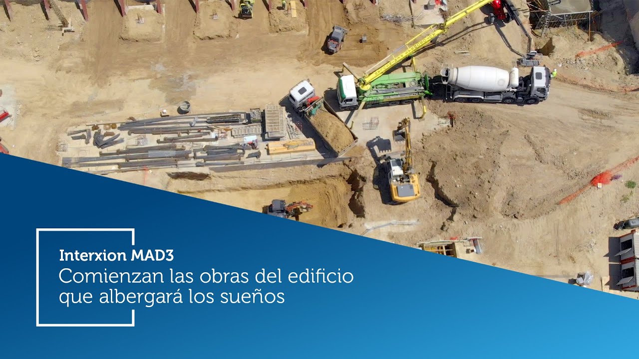 INTERXION MAD3 – 01 Comienzan las obras del edificio que albergará los sueños