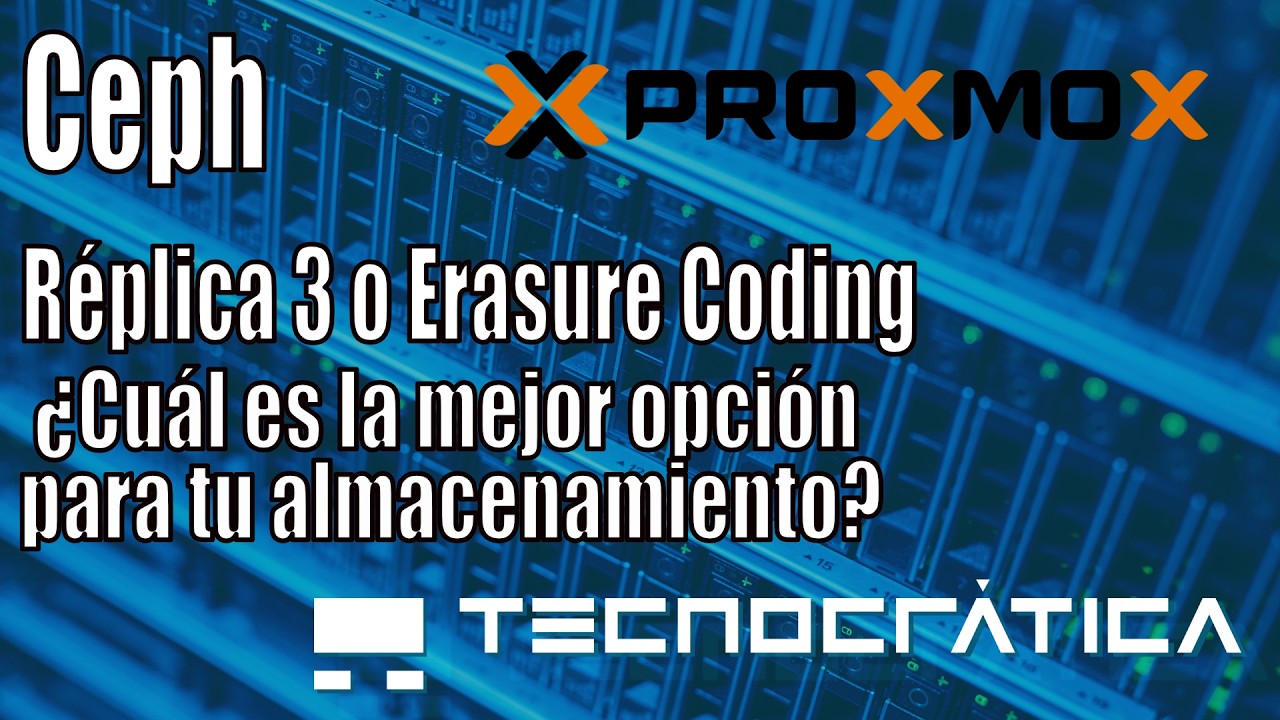 Ceph: Replica 3 o Erasure Coding