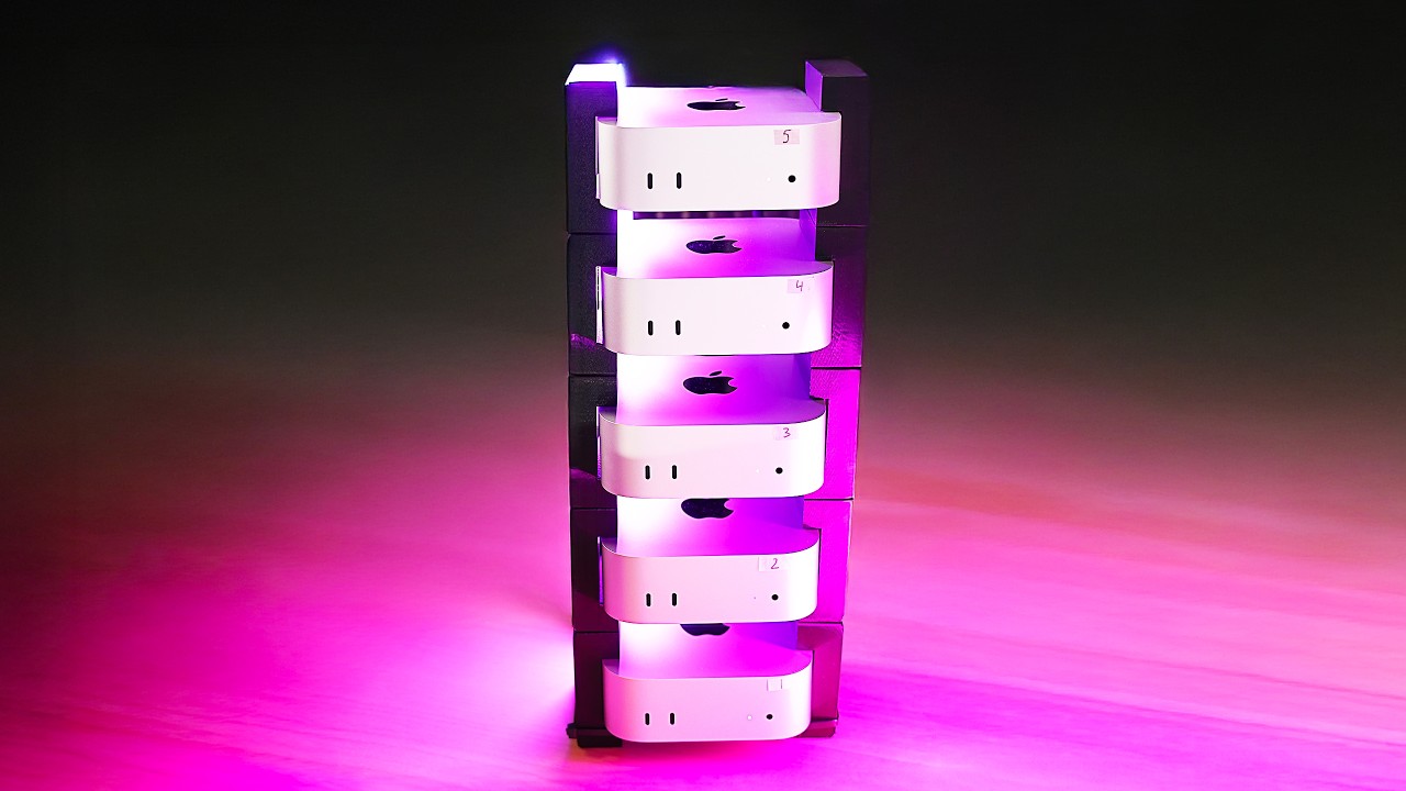 M4 Mac Mini CLUSTER 🤯