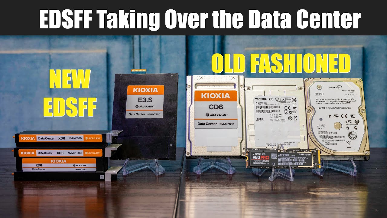 EDSFF E1 and E3 to Replace M.2 and U2/U3/2.5in SSDs in Data Centers