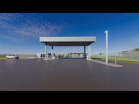 Google UK Data Centre Flythrough