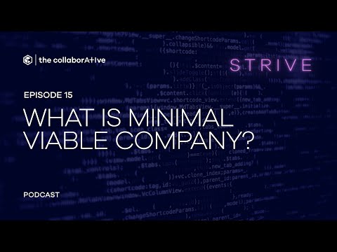 What is Minimal Viable Company? | STRIVE Ep 15