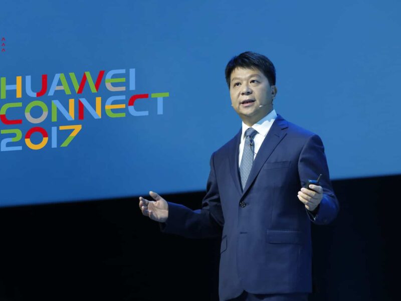 Guo Ping, CEO rotatorio de Huawei, durante su intervención en Huawei Connect.