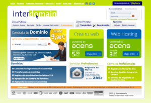web interdomain