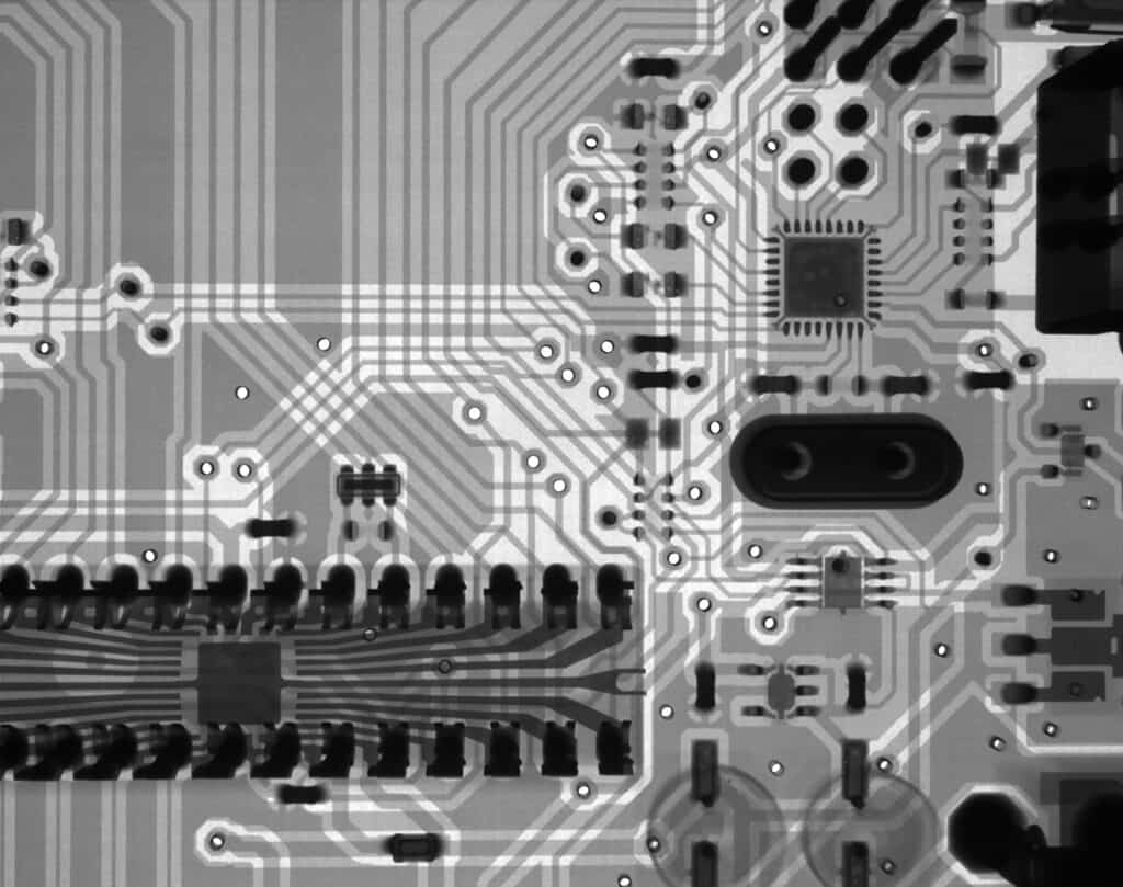 detalle circuito integrado tecnologia