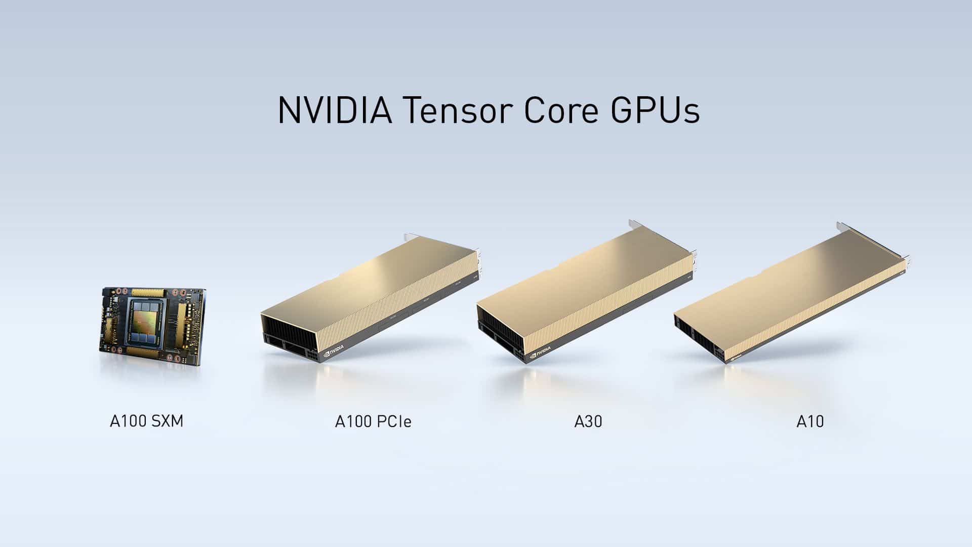 NVIDIA establece récords de inferencia para IA. Presenta las GPUs A30 y A10 para servidores empresariales