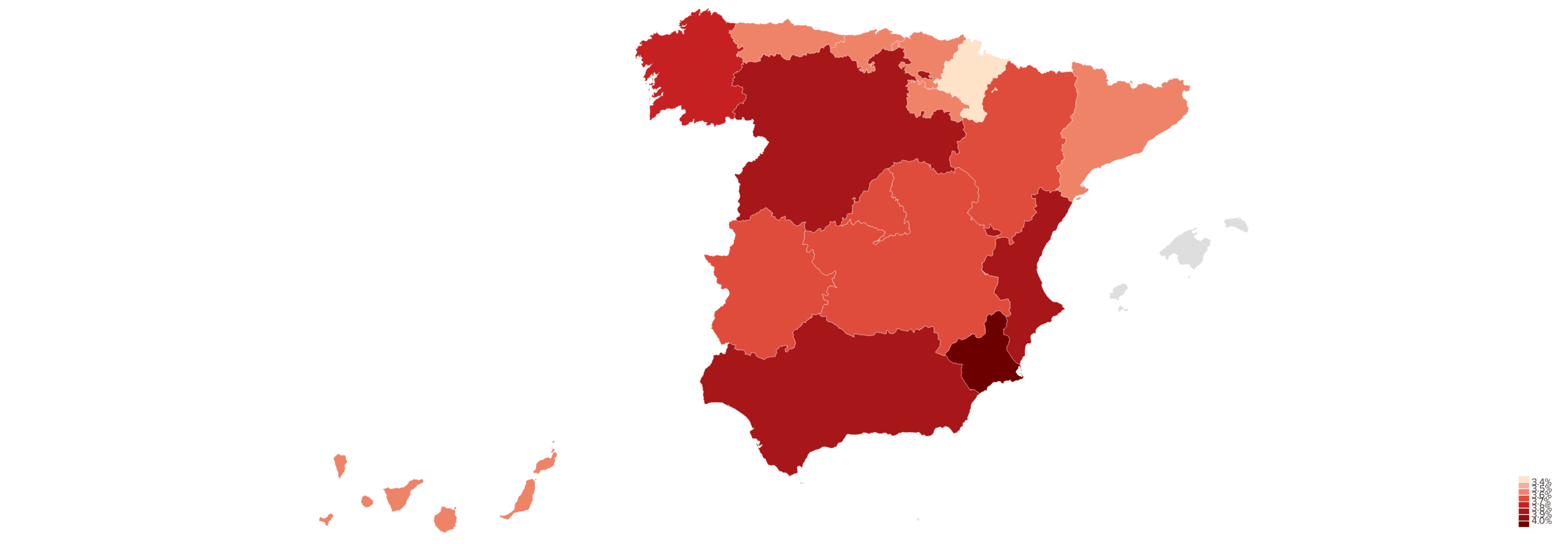 indice de riesgo por ciberamenazas avanzadas segun regiones en espana