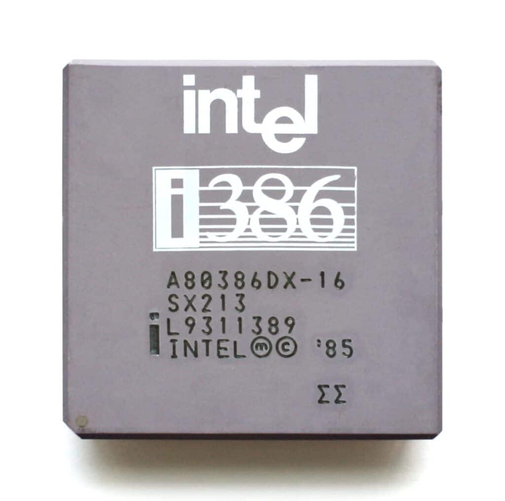 KL Intel i386DX