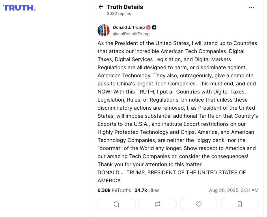 trump truth details