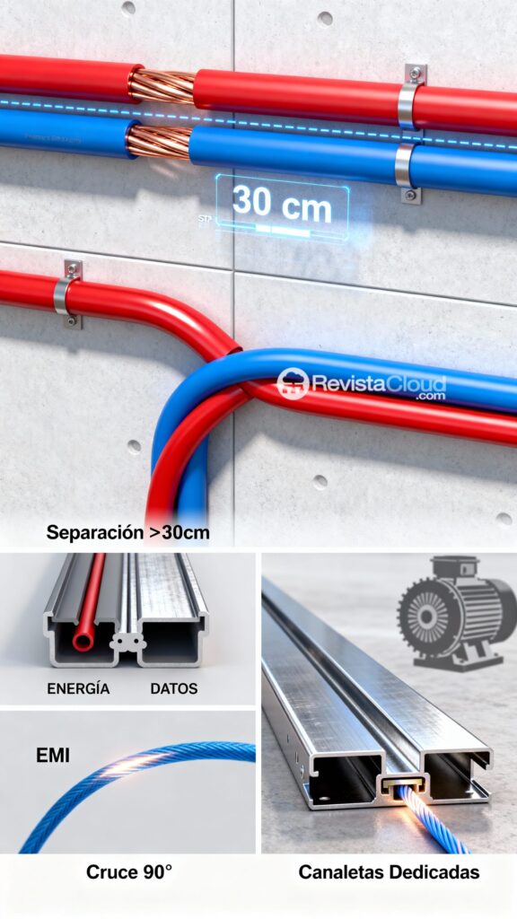 infografia cables electricidad datos