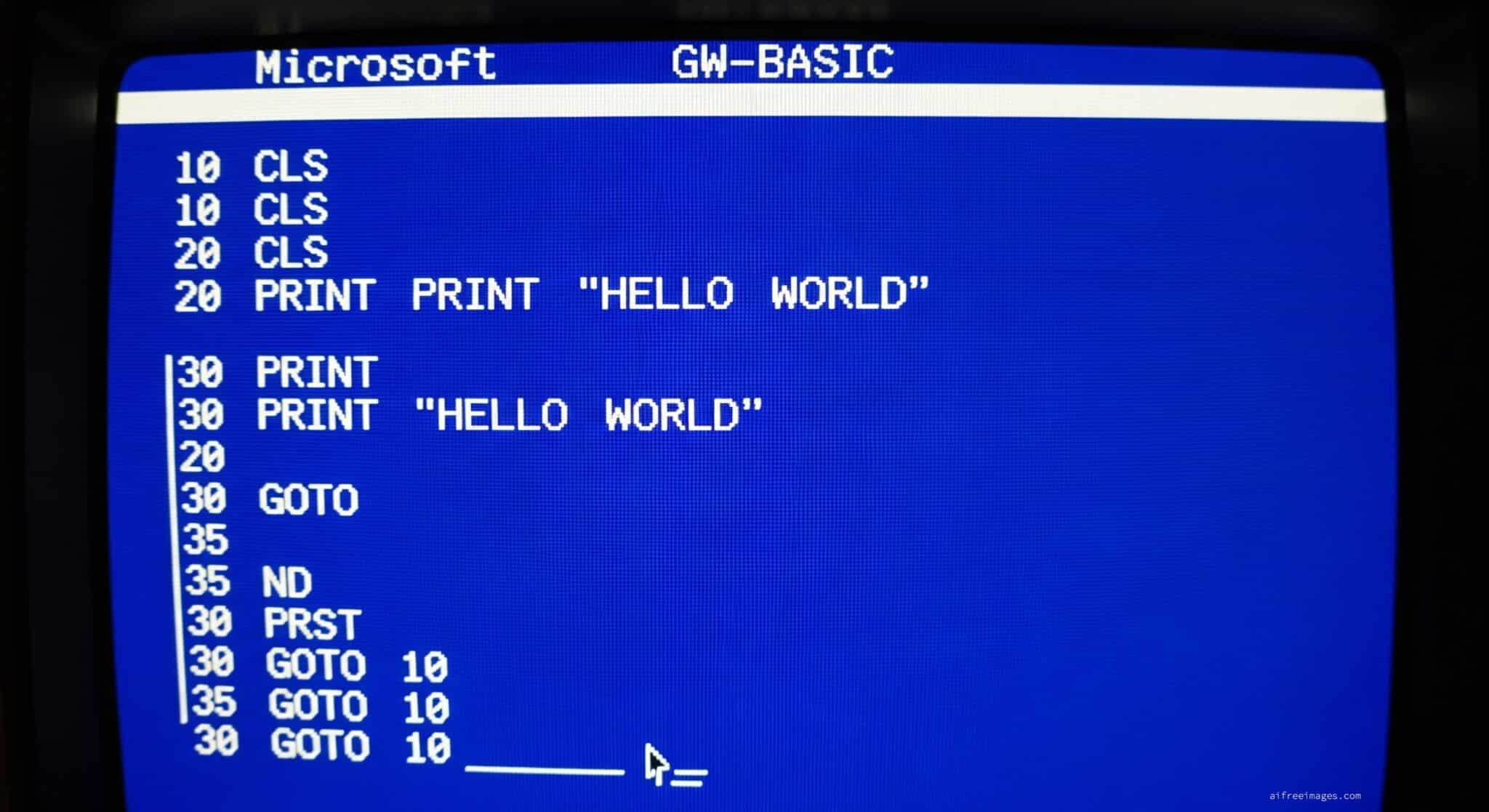 Microsoft libera el código fuente original de GW-BASIC (1983): una ...