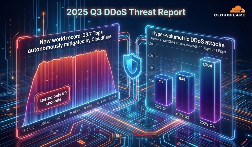 2025 ddos threat report cloudflare opensecurity