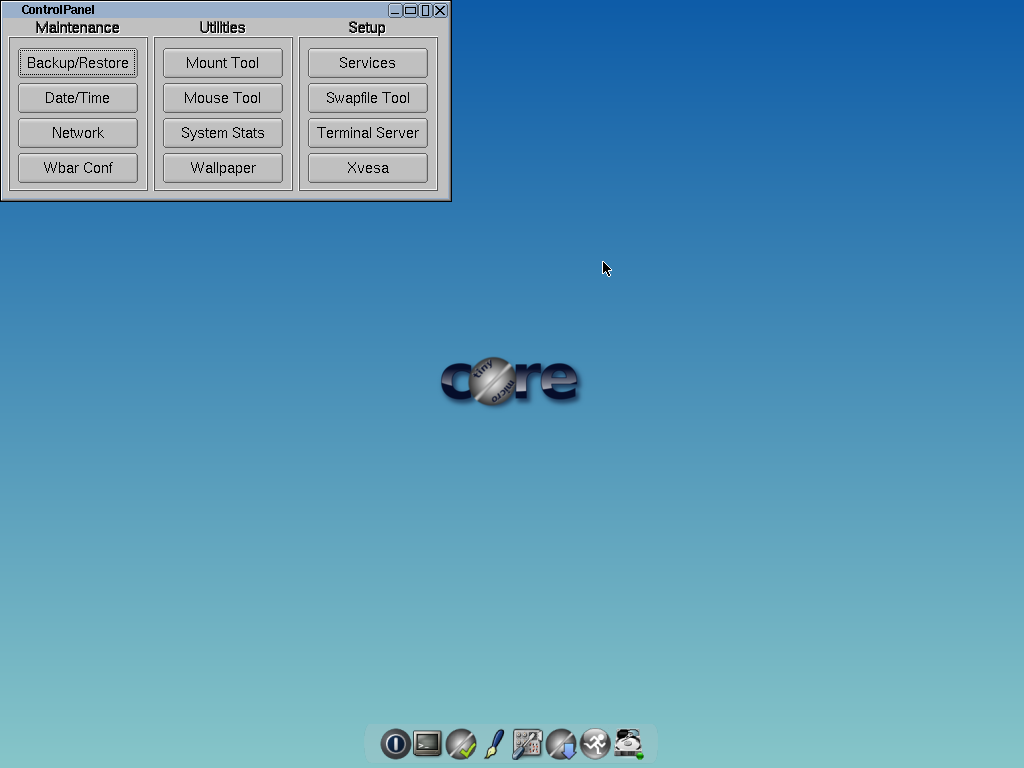 tinylinux cores 030 cp