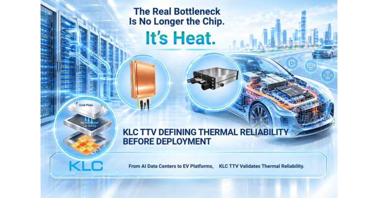 Vehículo de prueba térmica (TTV) de KLC para chips de IA y gestión térmica de vehículos eléctricos