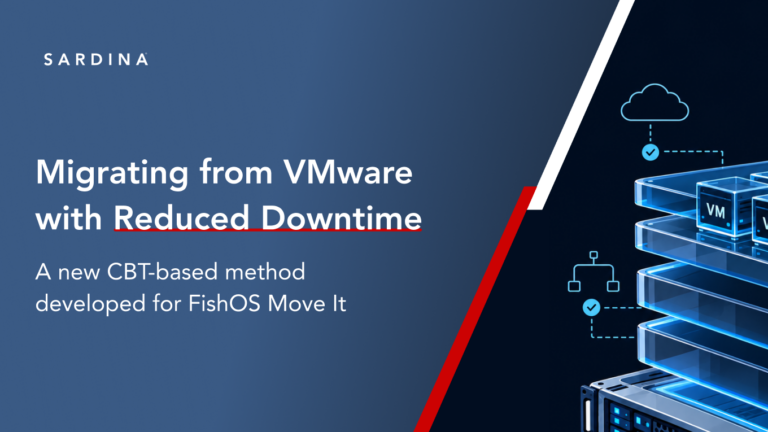 Esquema de la migración de VMware a FishOS OpenStack sin VDDK con Changed Block Tracking en FishOS Move It
