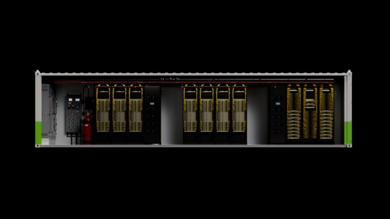 Fábrica de IA modular NVIDIA DSX POD en contenedores