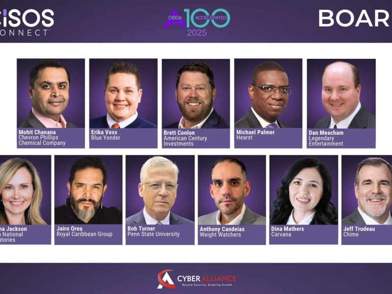 CISOs Connect's A100 Esteemed Board of Judges