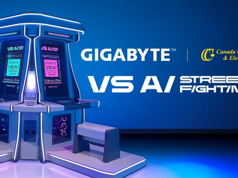 GIGABYTE Brand Day Grand Finale at Canada Computers with AI-Powered Gaming Experiences and Exclusive Holiday Perks.