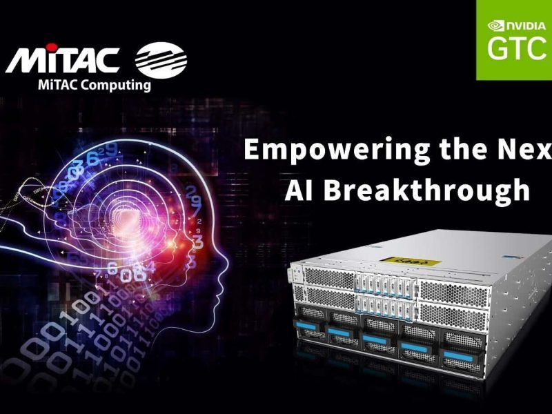 MiTAC Computing Unveils Advanced AI Server Solutions Accelerated by NVIDIA at GTC 2025