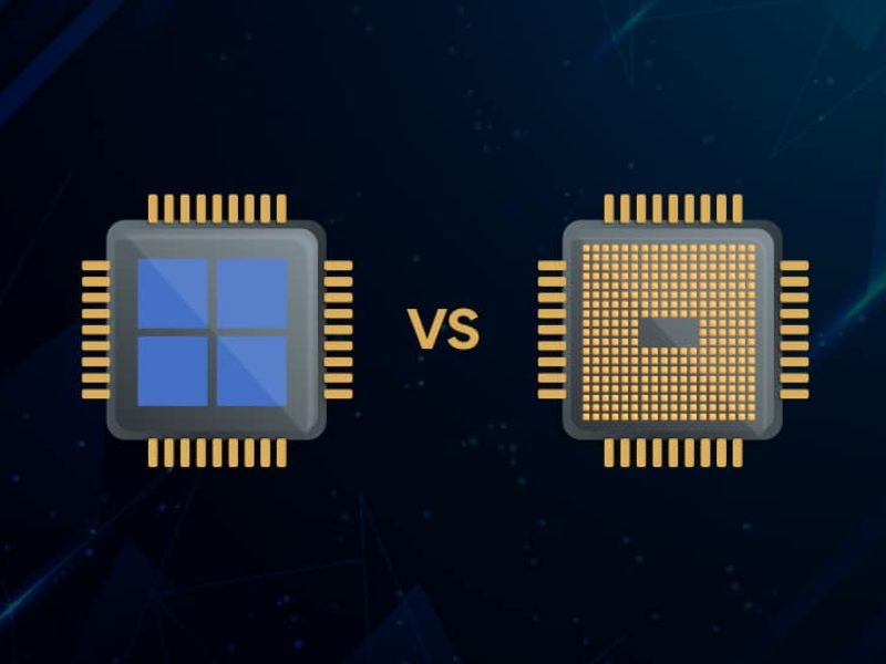 diferencia entre cpu y gpu