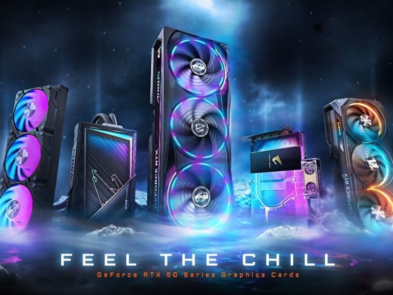 GIGABYTE debuts enhanced cooling and more compact NVIDIA GeForce RTX™ 50 series graphics cards at CES 2025