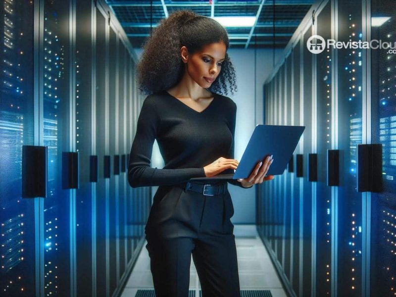 mujer-centro-de-datos-cloud-privado-housing