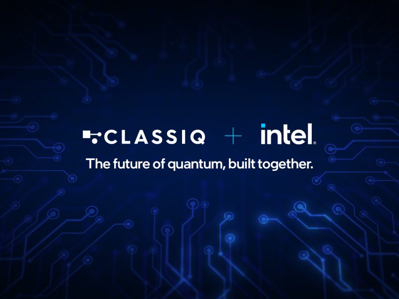Imagen del anuncio de la compra de Classiq por parte de Intel