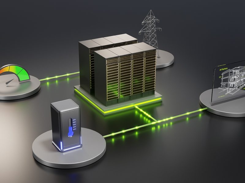 Fábrica de IA diseñada con la plataforma NVIDIA DSX