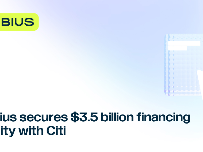 Nebius obtiene una financiación de 3.500 millones de dólares de Citi