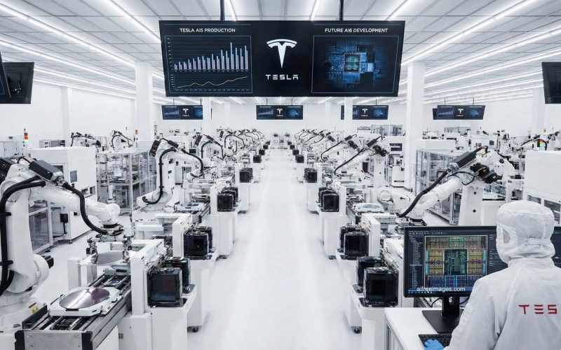 tesla-chips-ai-factory-aifreeimages