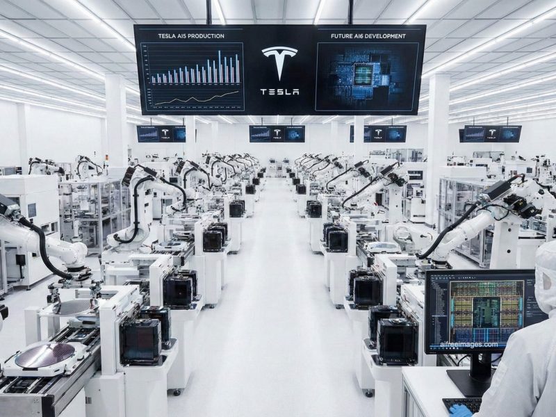 tesla-chips-ai-factory-aifreeimages